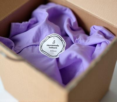 Eco-friendly packaging with artisanal brand tags