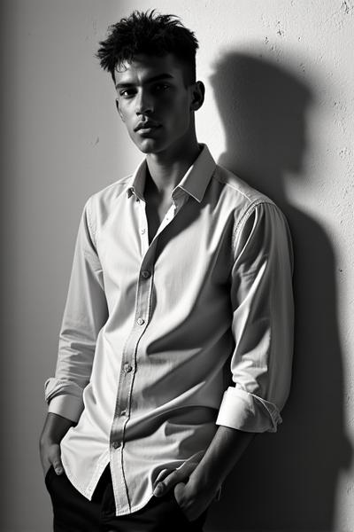 Kousha in Tall shirt