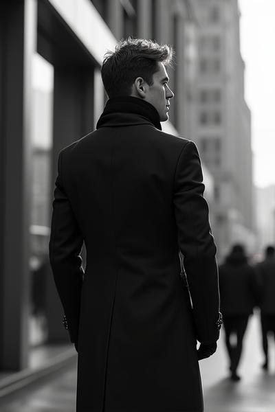 Jorty in Tall coat