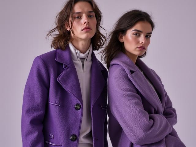 Sustainable gender-neutral layering with neutral tones